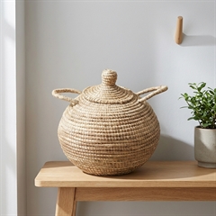 Alibabakurv lille - Natural